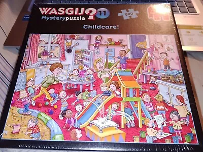 Wasgij? Childcare * Jigsaw 500 Pieces * Jumbo * Puzzle * New & Sealed • £4.95