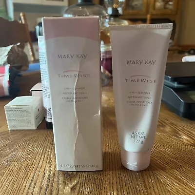 NEW MARY KAY ~ 4.5 Oz. TIMEWISE 3 -in- 1 CLEANSER - Normal To Dry Skin  ~ W/Box • $14