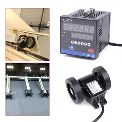 Electronic Digital Meter Length Counter Meter Wheel Roll Length Measuring  Tool • $42.75