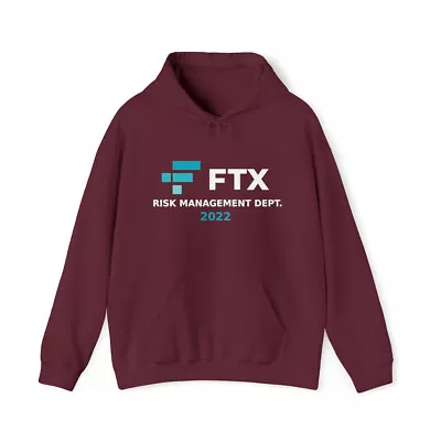 FTX Risk Management Department 2022 Hoodie Sweatshirt | SBF | Crypto • $34.99