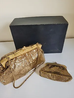 Vintage Oroton Glomesh Purse Bag In Original Box + Extra Purse • $50