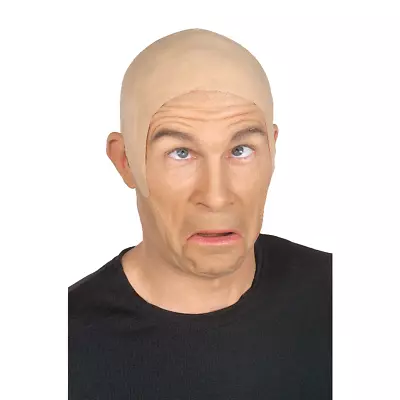 Bald Head Cap Latex Flesh Skin Skinhead Walter White Clown Mens Costume Adult • $15.20