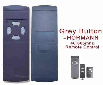 HORMANN GARADOR  Keyfob Transmitter  Garage Door Remote Control 40.685MHz GREY • £19.95