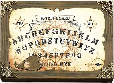 Halloween Prop Animated Sonic Spirit Ouija Board Moving Planchette Lights Sound • £24.99