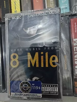 More Music From 8 Mile FACTORY SEALED Cassette Album Eminem  • $47.93