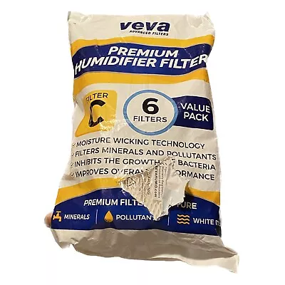 VEVA 6PK Premium Humidifier Filters - Replacement For HW Filter C HC-888 HC NEW • $13