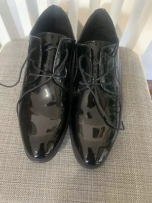 Mens Patent Leather Shoes Size 8 • £20