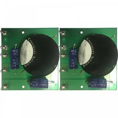 2 X Replacement 2-Way Speaker Passive Crossover / Xover 12dB 8 Ohm 250W 2.5kHz • £13.95