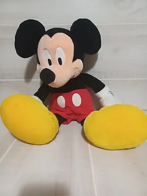 Disney Store MICKEY MOUSE Plush Large Stuffed Giant Size 24  Original  • $9.99