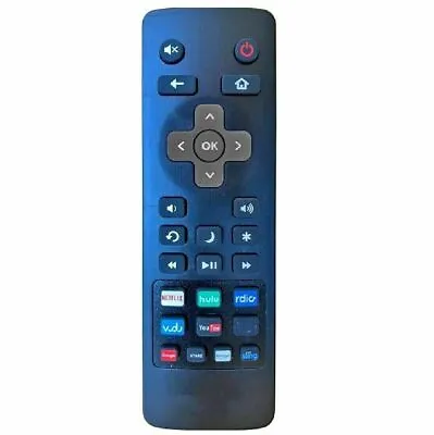 $6.49 • Buy Universal Remote For Roku TV's TCL, LG ONN, Sharp Philips, Hisense JVC RCA Sanyo