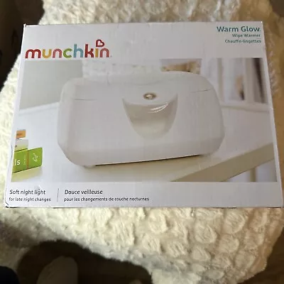 Munchkin Warm Glow Baby Wipe Warmer Nightlight BRAND NEW • $18