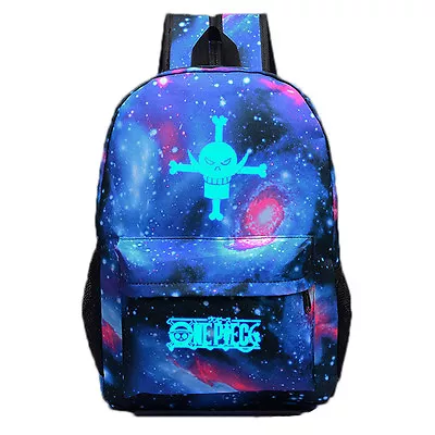 2017 Fashion Backpack Anime One Piece School Bag Sport Laptop Bags Sack Luminous • $22.69