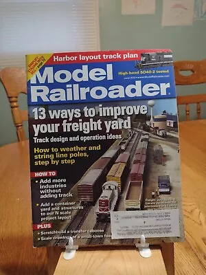 Model Railroader Magazine: June  2010 (RRR4).  • $1.75