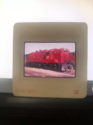 MKT Railroad Color Slide No. 126 A RS2 With A GP9 Body Shell Great Close Up • $10