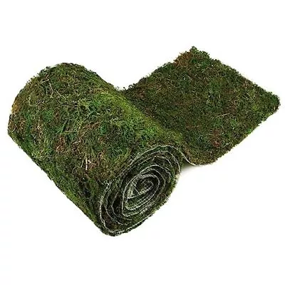 108'' X 12'' Moss Table Runner Green Dried Moss Sheet Roll For Crafts  • $43.18