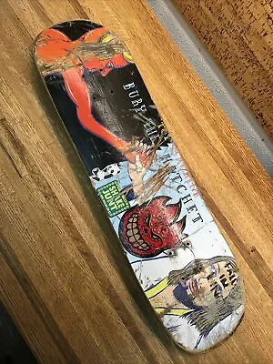 Vintage Skateboard Bury The Hatchet Toy Machine Deck 2010 Usa Made • $10