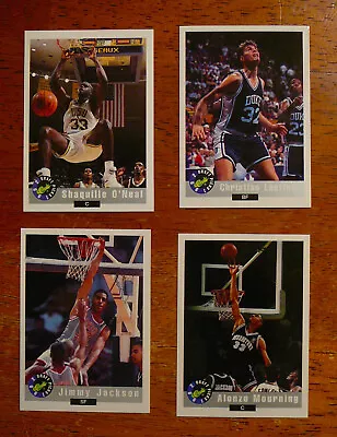 1992-93 Classic Draft Picks Shaquille O'Neal Laetnner Mourning + Rookie RC   • $4.99