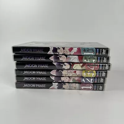 Moon Phase - Volumes 1-6 (DVD 26 Episodes) W/ Inserts (including 24 Art Cards) • $29.95