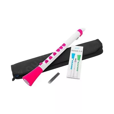 Nuvo DooD 2.0 Pre-Clarinet Instrument For Beginner Musicians  - White/Pink • $29.99