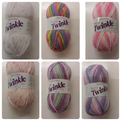 James C Brett Baby Twinkle DK 100g Knitting Crochet • £3.79