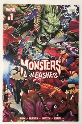 Monsters Unleashed #1 1st Kid Kaiju! Marvel 2017 High Grade NM+ • $13