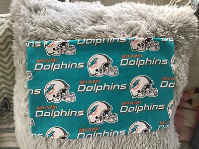 Miami Dolphins Throw Pillow • $28.99