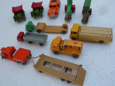£19 • Buy Lesney Matchbox Contruction Models X 13 Chieftain, Tractor, Roller, Dumper