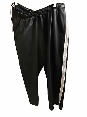 Tek Gear Men's Sports Performance Elastic Waist Black Sweatpants Sizes Xxl • $10