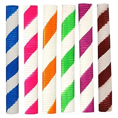 Chevron Cricket Bat Grip Sturdy & Comfortable Multicolour Rubber Built Ideal For • $19.99