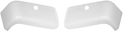 Gloss White Rear Bumper Overlay Cap Cover / For 07-13 Silverado Sierra W/Sensor • $119.95