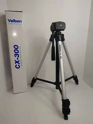 Velbon The Tripod Innovators CX-300 Lightweight Photo Camera/Video Tripod  • $27.49