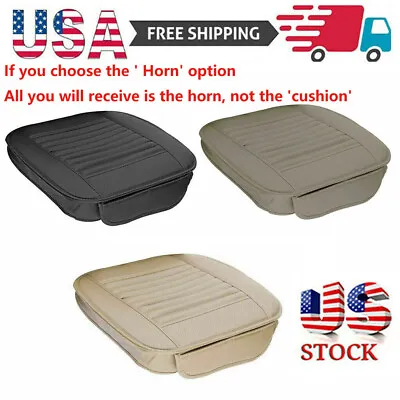 Car Front Full Surround Seat Cover Breathable PU Leather Pad Mat Chair Cushion • $16.64