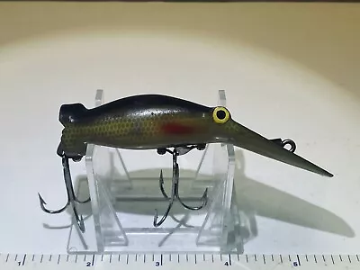 Vintage Eddie Pope Hot Shot D1- Diver Lure Yellow /Black 3 3/4  • $12.99