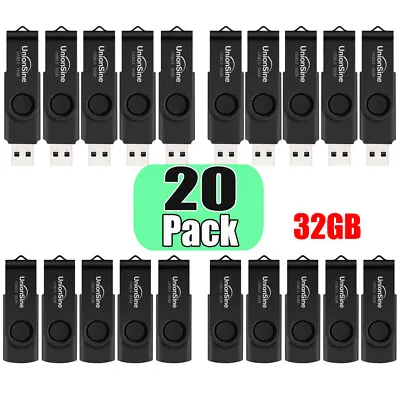 10x 20x Bulk Wholesale 16 32 64 GB USB2.0 Memory Stick Flash Thumb Pen Drive Lot • £14.99