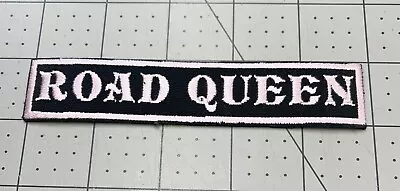 ROADQUEEN 5  X 1   Motorcycle Patches For Vests Iron/sew On • $6.50