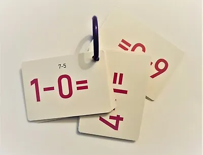 Early Learning 30 Flash Cards | Subtraction | KS1 | Educational | Combine P&P • £3.75