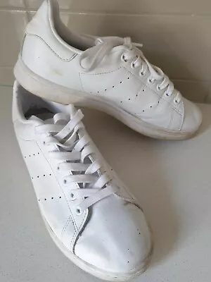 $10 • Buy Adidas Originals Stan Smith White Leather Shoes Size 8 Men's AUS ADIDAS