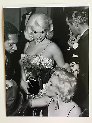 Marilyn Monroe & Jayne Mansfield At A Premiere Party Great Candid Photo 6x8 Inch • £10.50