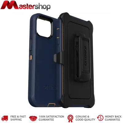 $79 • Buy Otterbox Defender Tough Case IPhone 14 Pro Max 6.7 Inch Blue