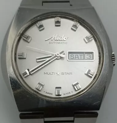 Mido Multi Star Men  Automatic Rare Vintage Watch • $129
