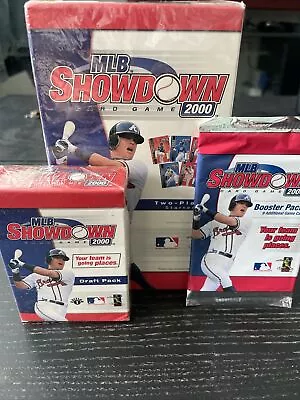 2000 MLB Showdown Cards 1st EDITION Lot Sealed Draft Booster Packs Starter Set • $68