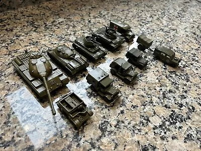 DBGM ROCO Truck Tank Lot #8 Ho Scale Military Miniature Lot 1/87 FREE SHIPPING!! • $35