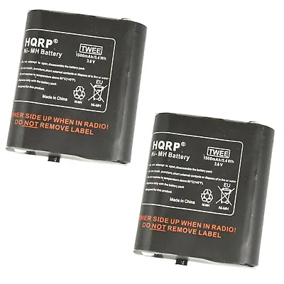 2x HQRP Battery For Motorola T5500 T5500R T5525 T5600 T5700 T5710 T5720 T5820 • $19.95