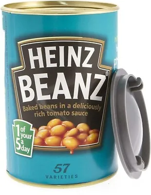 £5.97 • Buy Secret Heinz Baked Bean Tin Can Safe Metal Money Cash Security Hidden Stash Key 