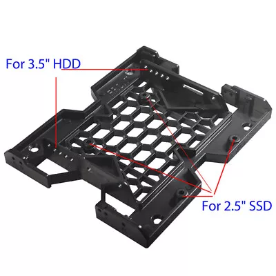 2.5 / 3.5 To 5.25 Drive Bay Computer Case Adapter HDD Mounting Bracket SSD • $6.79