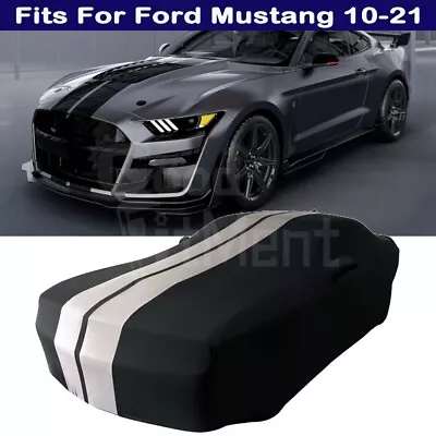 For Ford Mustang 2010-2021 Full Car Cover Satin Indoor Dust Scratch Resistant AU • $149.32