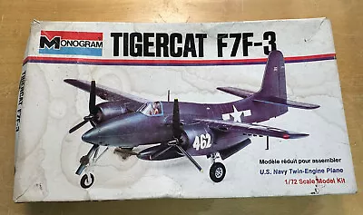 MIB Tigercat F7F-3 By Monogram In 1/72 Scale By Monogram From 1973 • $18.50