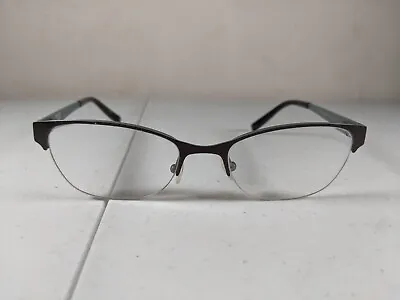 Converse All A059 Eyeglasses Frame Half Rimless 50-18-135 Brown Great Condition • $24.99