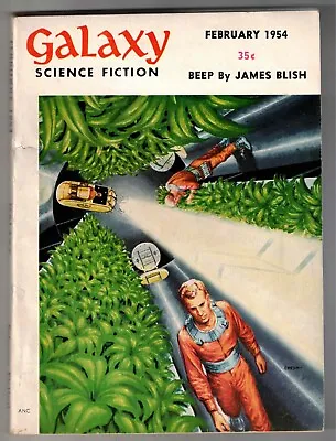 Galaxy Science Fiction Feb 1954 Vintage Pulp Magazine Nice! • £4.32