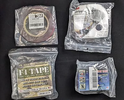 Lot Of 4 Different Tape Rolls: F4 Tape 3M VHB 3M Gripping And X-treme Tapes • $44.99